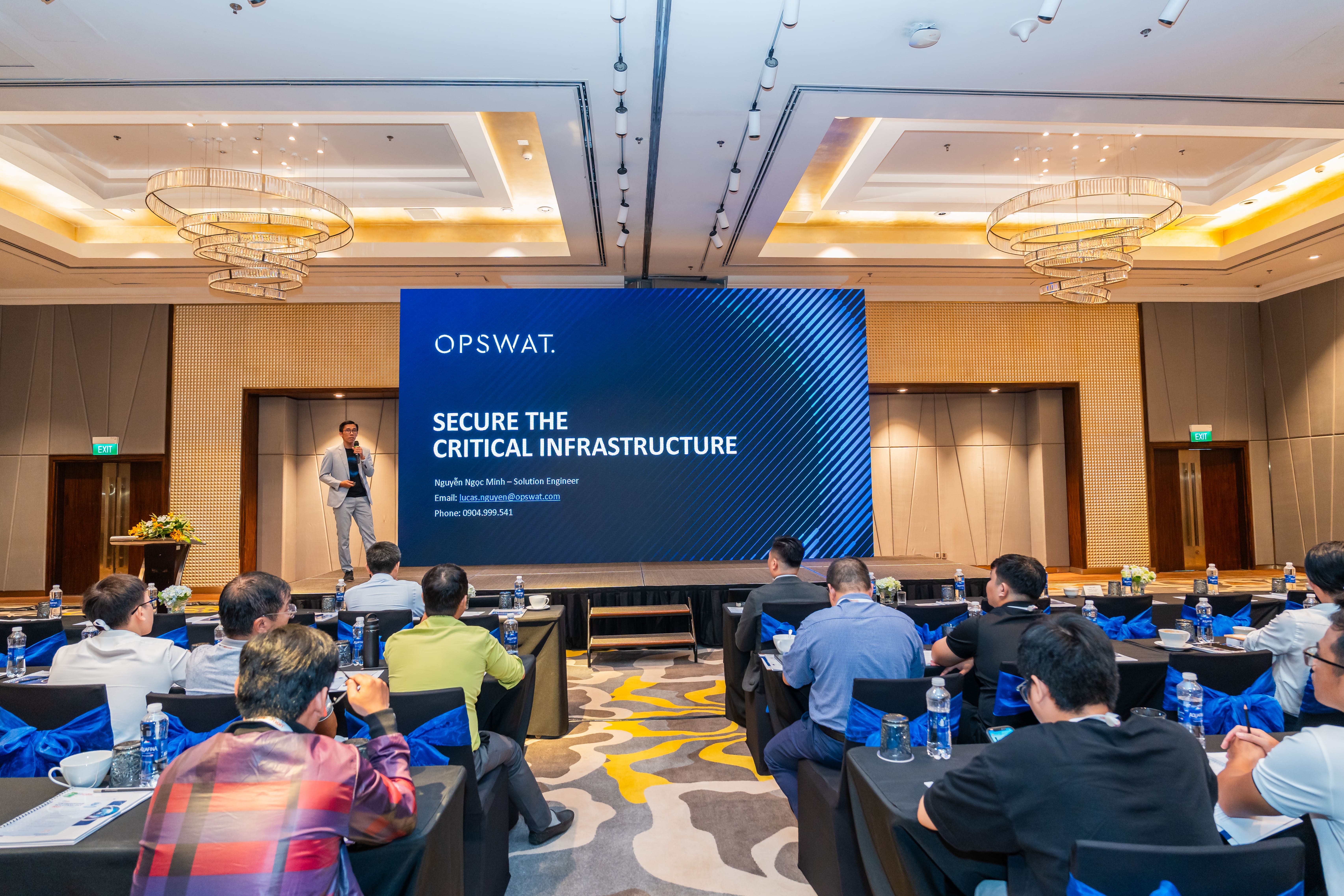 Ông Nguyễn Ngọc Minh, Solution Engineer của OPSWAT 