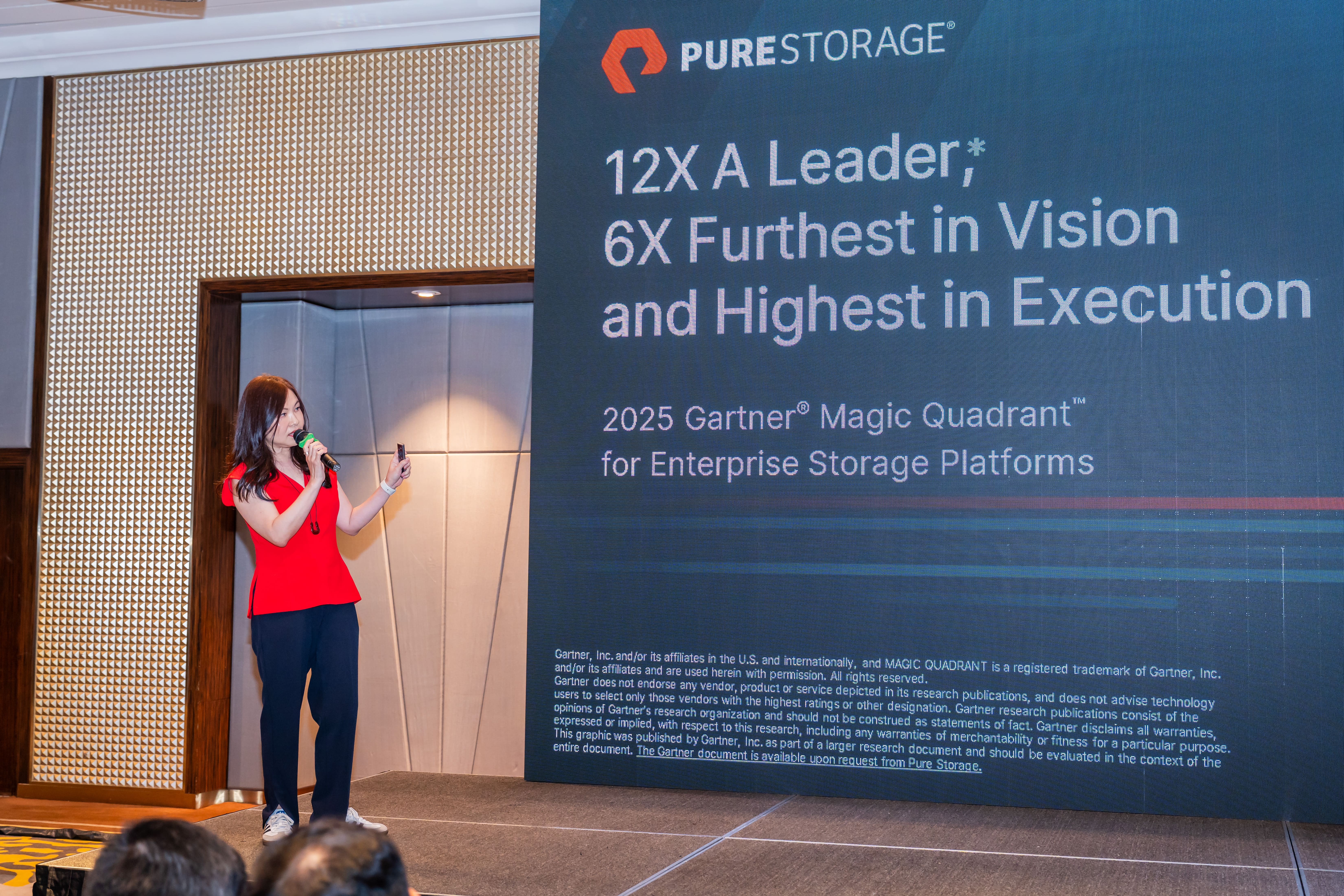 bà Fara Djuwita, Regional Partner Director, đại diện Pure Storage