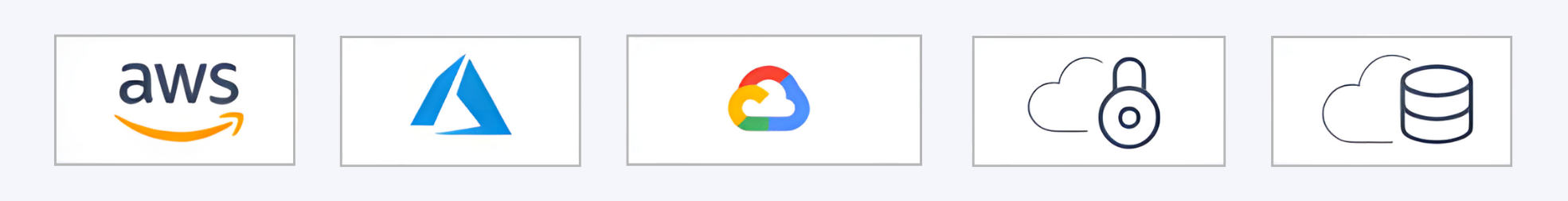 Hỗ trợ nguyên bản cho các nền tảng cloud phổ biến: AWS, Microsoft Azure, Google Cloud