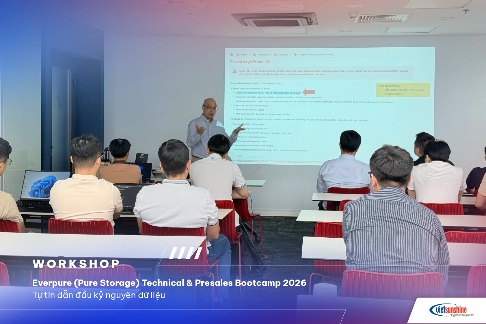 Everpure Technical & Presales Bootcamp 2026 tại TPHCM