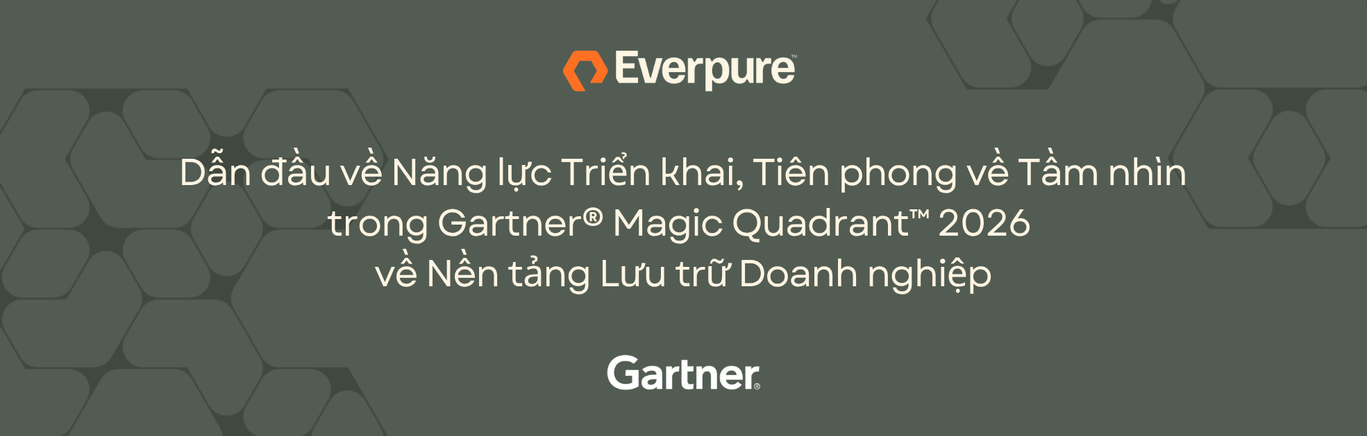 Everpure khẳng định vị thế dẫn đầu trong báo cáo Gartner Magic Quadrant 2026 về Enterprise Storage Platforms