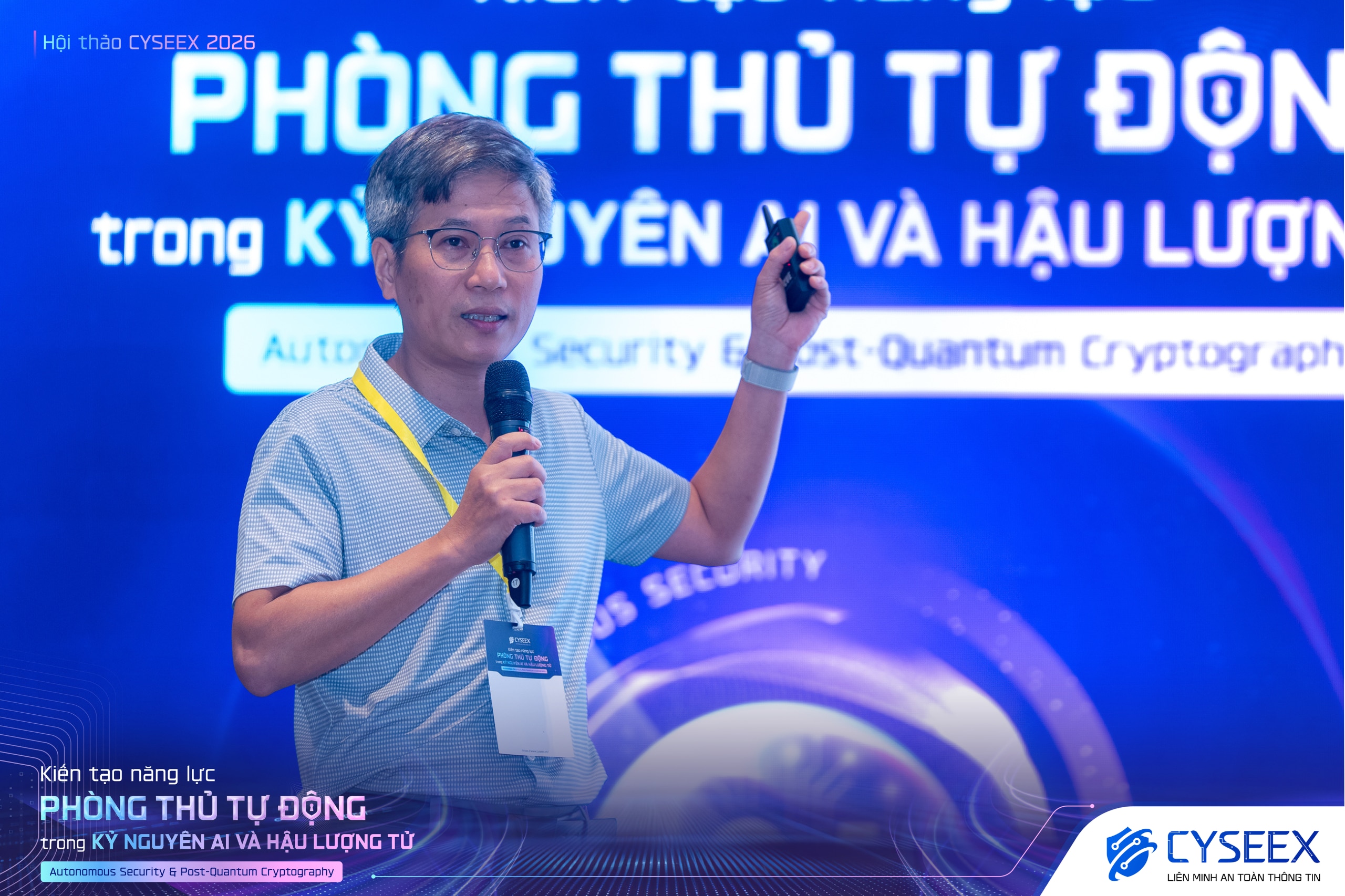 Ông Nguyễn Thành Biên – Kỹ sư Giải pháp Cấp cao từ F5 Networks – đi sâu vào các thách thức an ninh mạng khi điện toán lượng tử phát triển, đặc biệt nhấn mạnh rủi ro đối với các lớp mã hóa SSL/TLS và thuật toán truyền thống.