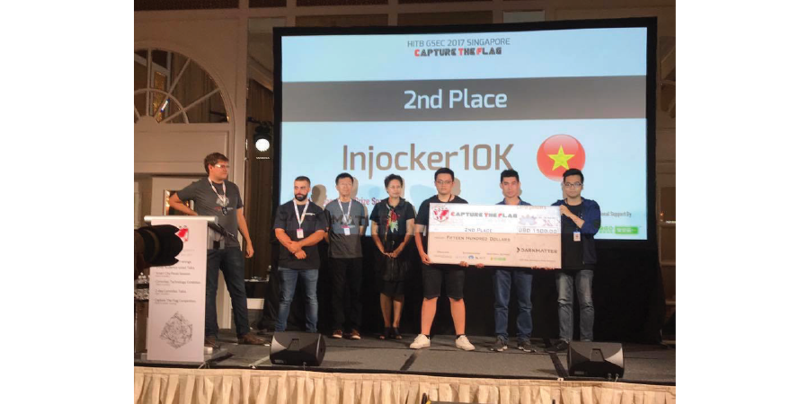 Ranked 2nd at Capture the Flag – HITB GSEC Singapore 2017