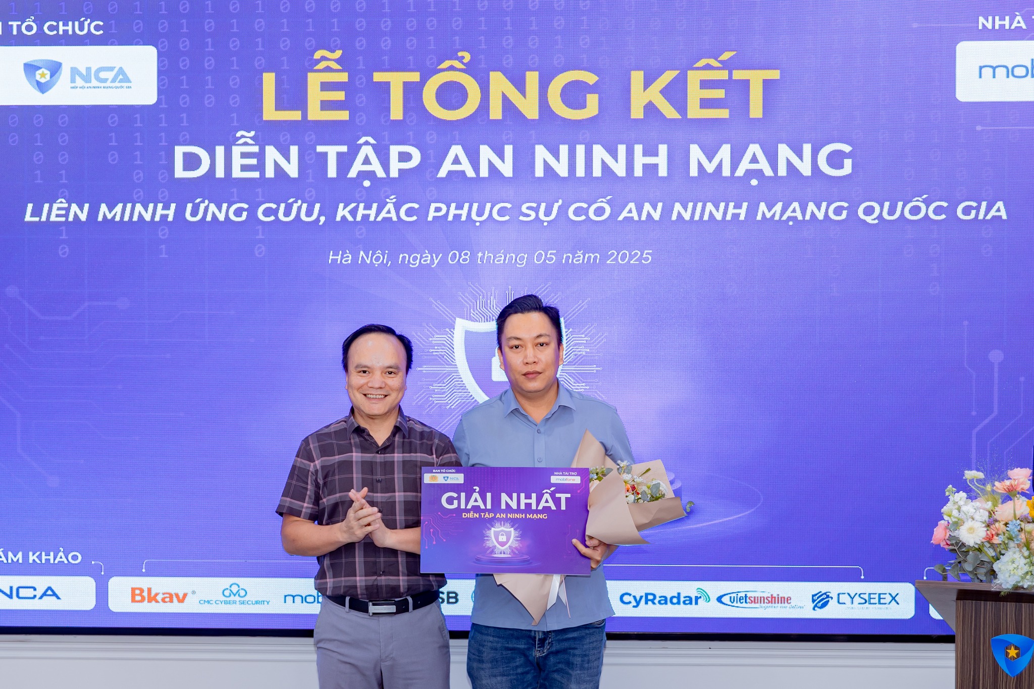 Vietsunshine is honored to win the first prize at the National Cyber ​​Security Review 2025